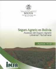 Seguro Agrario Avances 2019